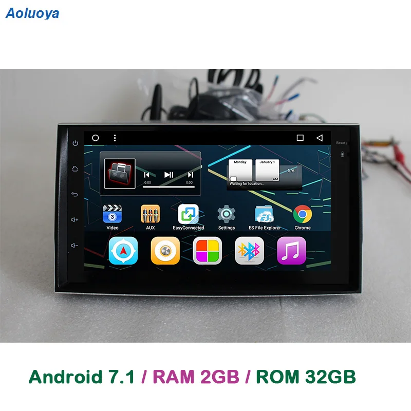 Aoluoya RAM 2 ГБ + 32 Автомобильный dvd-плеер Android 6 0 для Hyundai Azera Grandeur 2005-2010 автомобильное