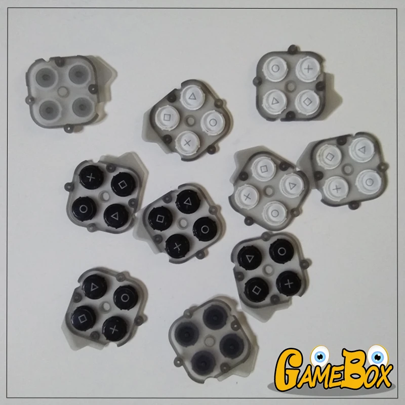 

Original Functional Button for PSP GO Right Button ABXY Button with Conductive Rubber Pad for Sony PSP GO