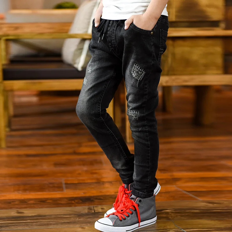 black ripped jeans kids boys
