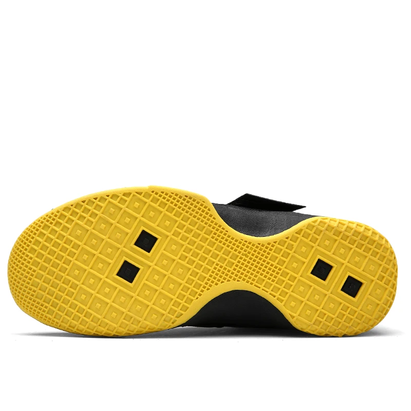 Zapatillas de baloncesto para hombre zapatillas Lebrons High top con cordones tobillo calzado deportivo cojín de aire a prueba de golpes cesta homme baloncesto