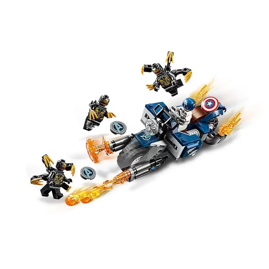 

Bela 11258 Marvel Super Heros Series Captain America Outriders Attack Toys Building Bricks Blocks Compatible With Legoings 76123