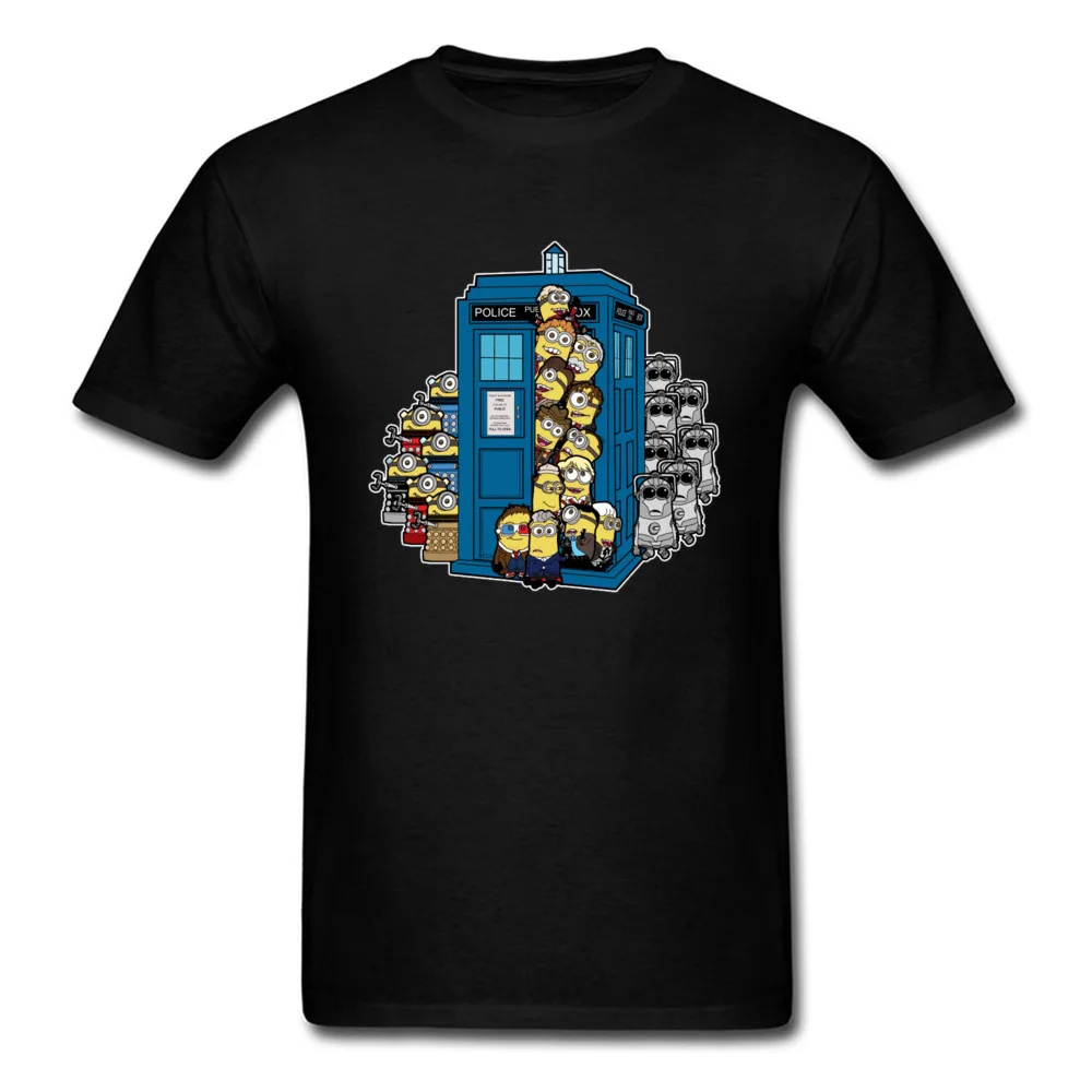 

Doctor Who Minions Funny T Shirt Deadpool Dr Who Tshirts Pokemon Gengar Totoro Tardis T-Shirts Star Trek SpaceShip Dalek Men