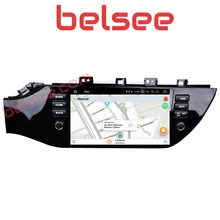 Belsee Kia Rio Android 8 автомобильное радио Sat Nav Авторадио Стерео с WiFi Bluetooth Сенсорный экран 4 ГБ 32 ГБ PX5 Восьмиядерный