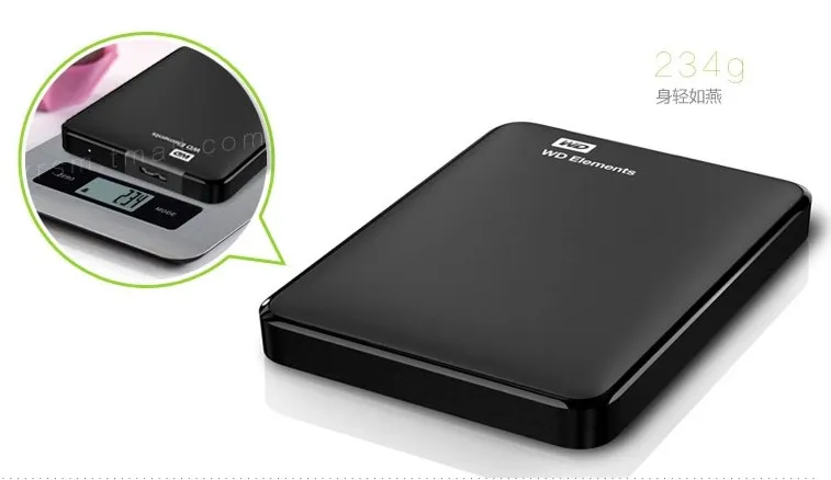 2016 WD Elements 2TB Hard Drive HDD 2.5'' USB3.0 Mobile External Desktop and Laptop Portable Disk Plug and Play Free Shipping
