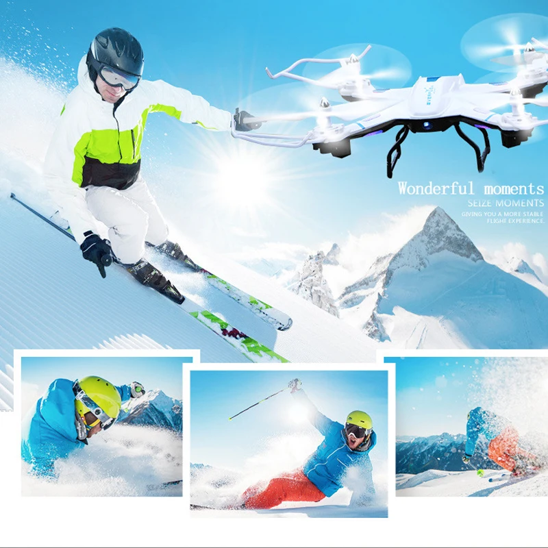 Новый пульт дистанционного управления Вертолет Дрон камера HD 720P wifi FPV БПЛА