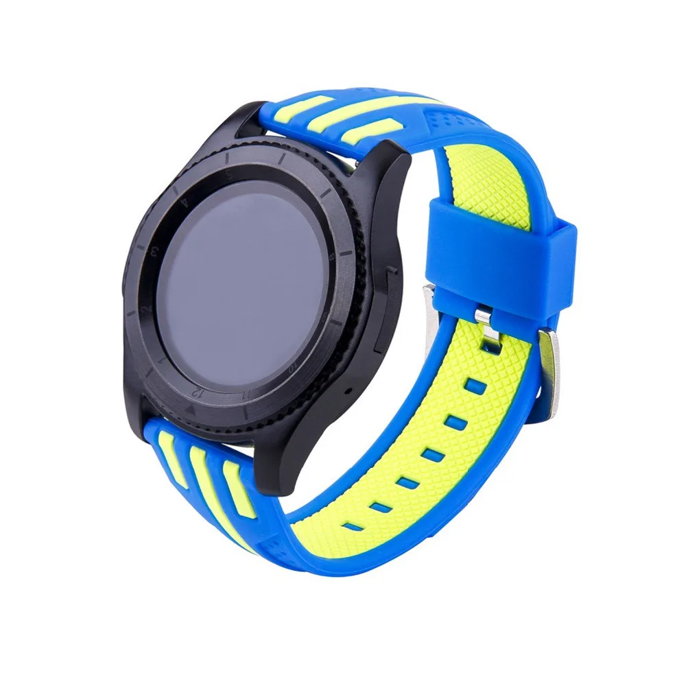 Ремешок спортивный для Gear S3 frontier браслет Samsung galaxy watch 46 мм amazfit bip huawei gt 2e 22