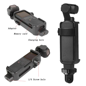

Housing Shell Case Cover for DJI Osmo Pocket Gimbal Camera 1/4 Screw Hole Mount Bracket Holder Mount for Backpack Bicycle Tripod