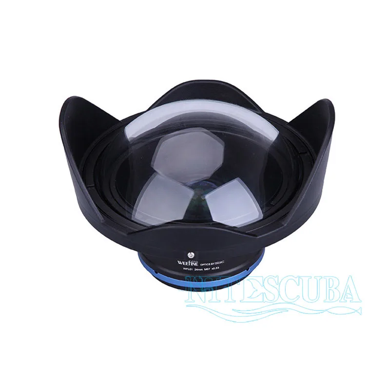 

Scuba diving Weefine WFL01 fisheye wide angle lens for TG5 RX-100 G7X camera Housing M67 24mm Underwater Photography accessories