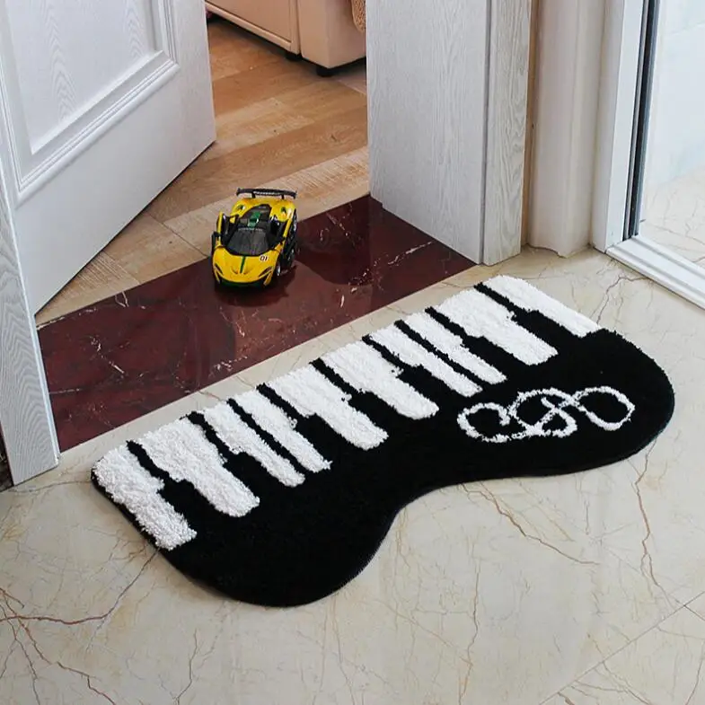 3D мультфильм клавиши пианино коврик Гостиная ковер Кухня ковры коврики для ванной открытый Для детей Спальня ковер домой Применение