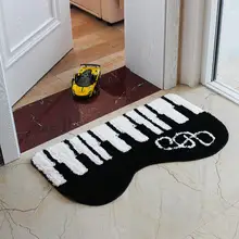 3D мультфильм клавиши пианино коврик Гостиная ковер Кухня ковры коврики для ванной открытый Для детей Спальня ковер домой Применение