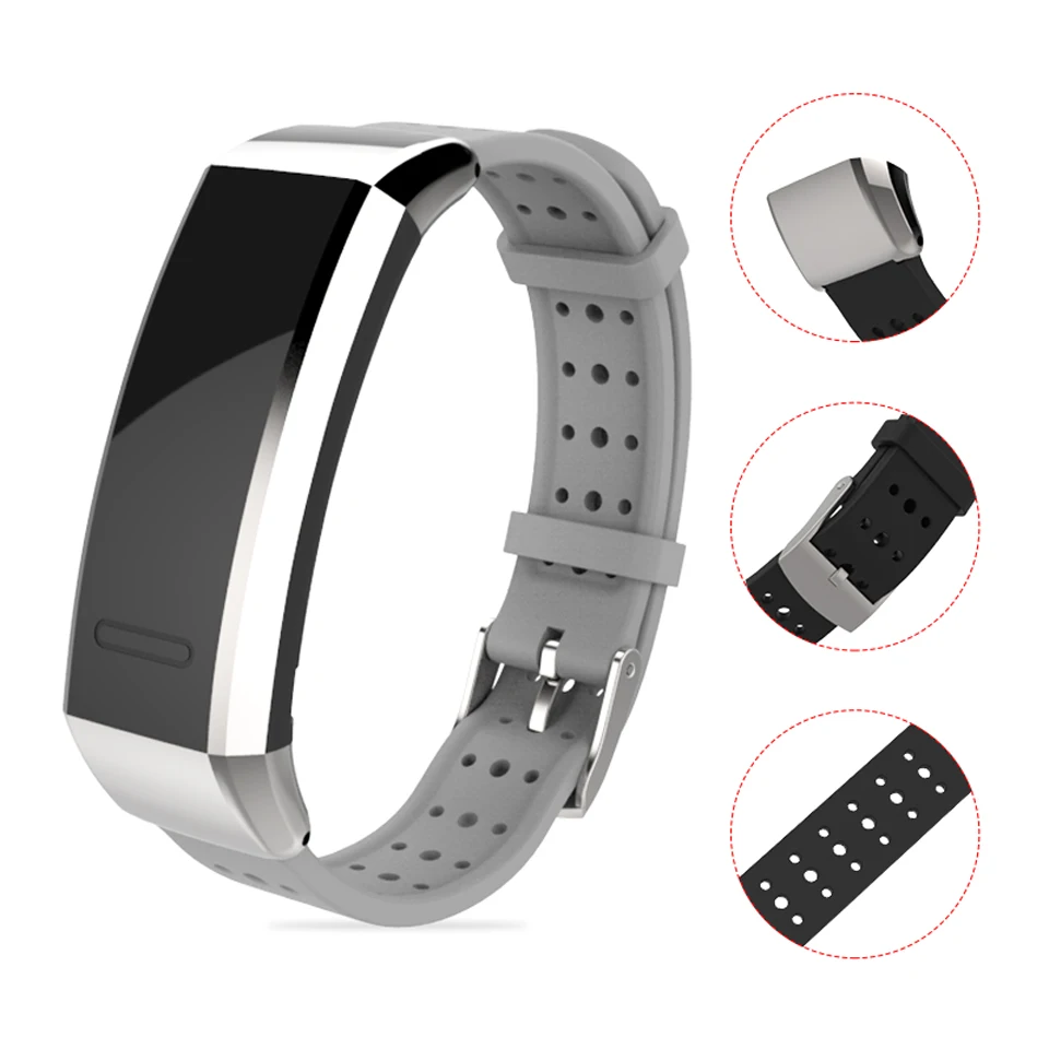  Mijobs Sports Wrist Strap for Huawei Band 2 Pro B19 B29 Wristband Bracelet Silicone Replace for Hua - 32998030498