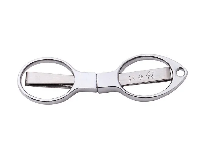 2 pcs/lot EDC Stainless Steel Folding Scissors Pocket Travel Small Cutter Crafts Sharp Blade Emergency