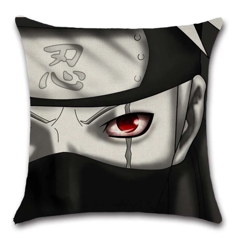 

Comic cartoon NARUTO Sharingan eyes printed cushion cover Chair seat sofa Decoration Home kids friend room present Pillowcase