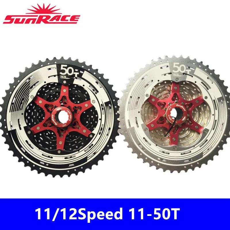 Sunracing 11 speed CSMX80 12 CSMZ90 велосипедная кассета 11-50 T подходит Shimano SRAM маховик удлиненный