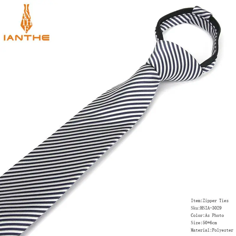 Мужские деловые костюмы на молнии, 6 см, модные деловые галстуки для свадьбы, вечеринки, повседневные обтягивающие галстуки, тонкие галстуки в горошек с узором пейсли - Цвет: IA3029