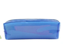 Пластик прозрачный Карандаш сумка пенал школьные принадлежности детям подарок приз офисные товары для дома сумка - Цвет: S size Blue