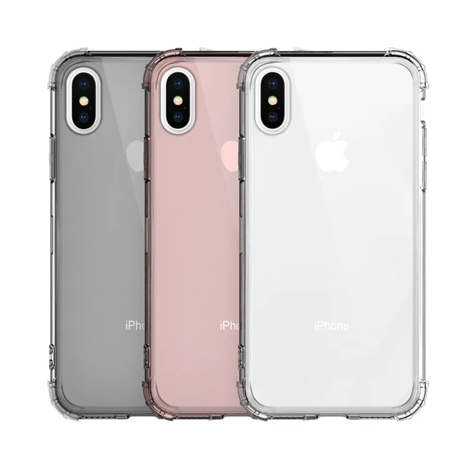 Armour противоударный чехол для телефона для iPhone 11 Pro Max XR XS Max X 7 8 6S Plus прозрачный чехол Полный корпус Мягкий ТПУ задняя крышка телефона