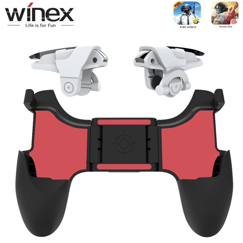 Winex для PUBG контроллер мобильный триггер Android iphone геймпад Кнопка прицела L1R1