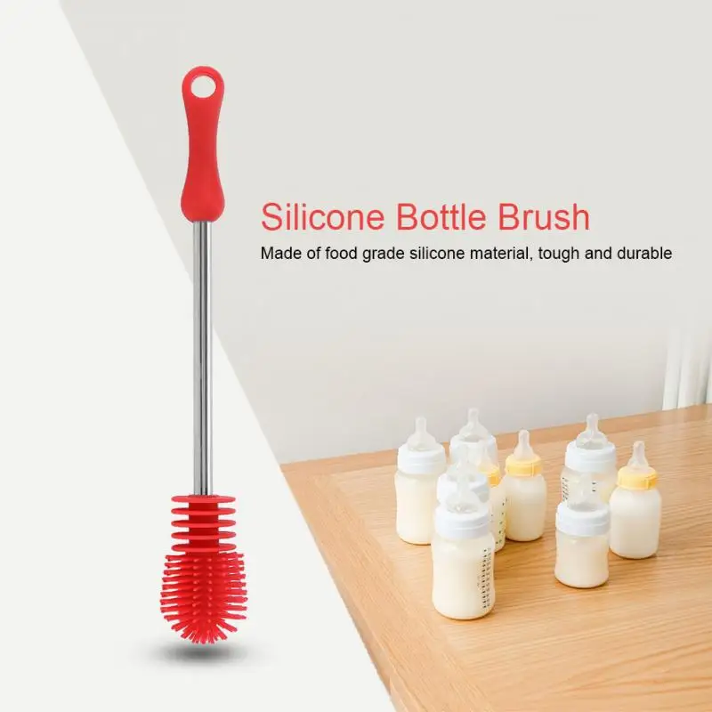 Buy Silicone Bottle Brush Baby Bottle Brushes for