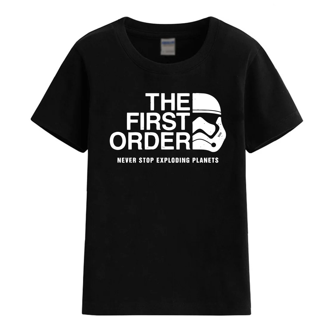 

The First Order 2018 child T-shirts for boys Star Wars casual streetwear T-shirt for girl crossfit sportswear baby clothing top