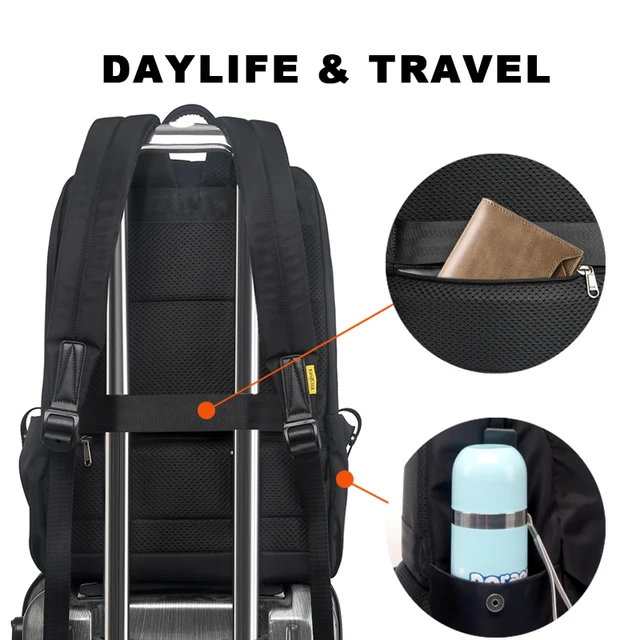 Tangcool Men Fashion Backpack 15 inch Laptop Backpack Men Waterproof Travel Outdoor Backpack School Teenage backpack Mochila 3