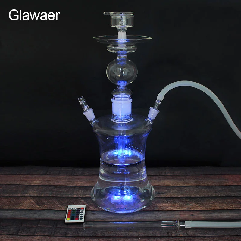Стекло кальян наргиль Glawaer бренд стекло chicha курительный инструмент с трубкой и
