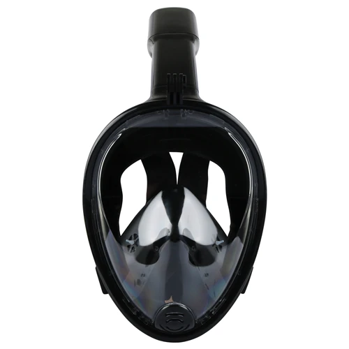 Underwater Summer Sport Scuba Diving Mask Full Face Snorkeling Mask Anti Fog Snorkeling Diving Mask For Swimming Spearfishing - Цвет: Black