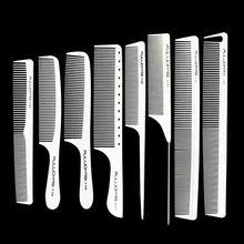 IONIC STYLER Professional hair clippers , trimmers, combs Comb hair White Color Carbon Tail Comb For Hairdresse