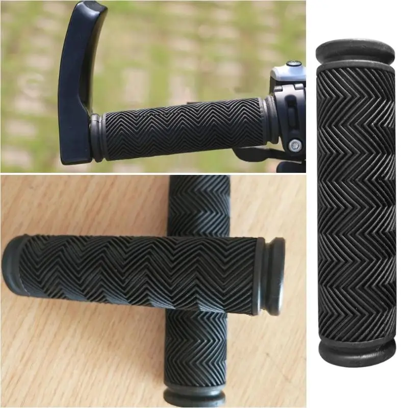 2 шт. нескользящий мягкий резиновый руль для горного велосипеда MTB ручка