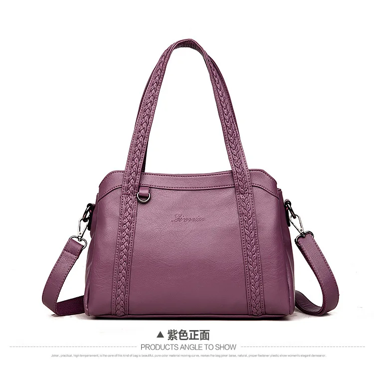 3 bolsos Bolsas de Couro Das Mulheres