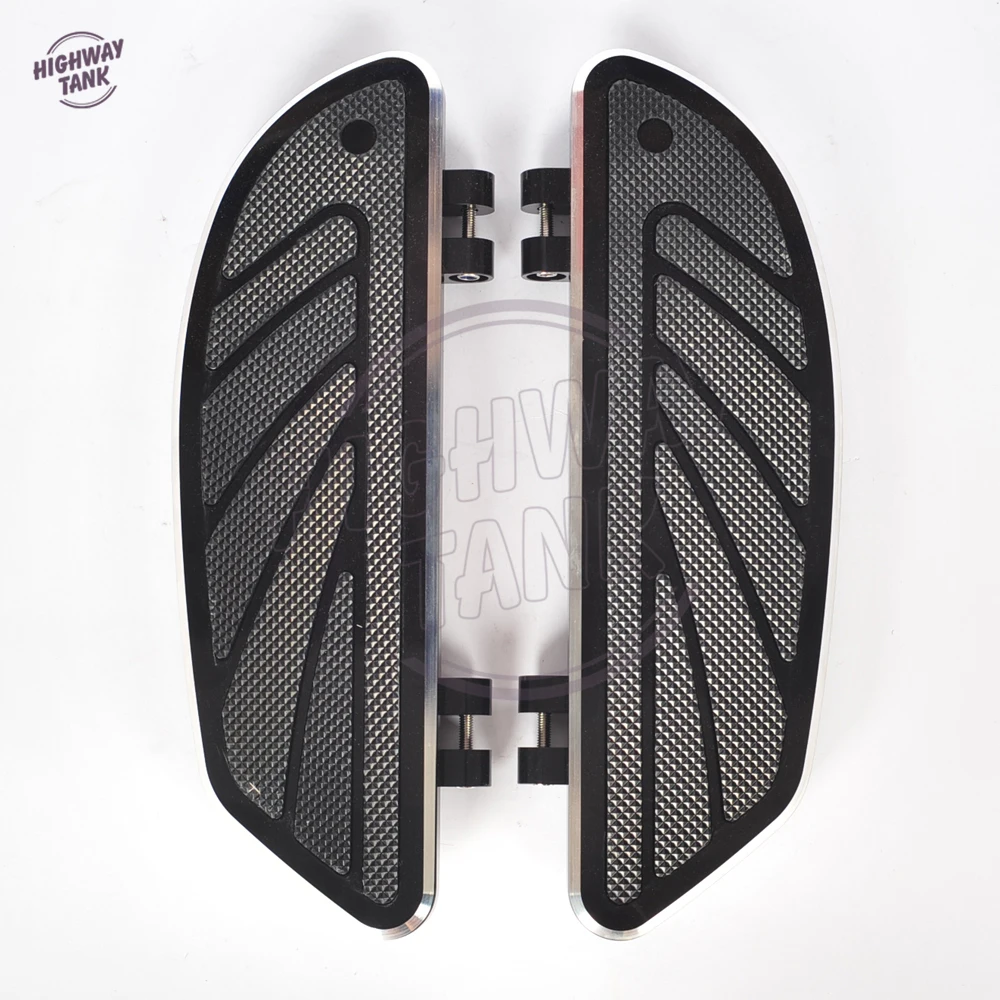 Motorcycle Airflow Rider Footboard Kit case for Harley Touring Fat Boy