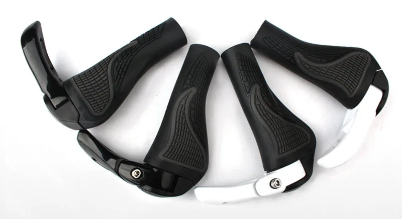 

1 Pair Bicycle Lock-on Handle Alloy Rubber Handlebar Cover MTB Mountain Road Bike Handlebar Ends Bicycle Grips for Bicycle Parts