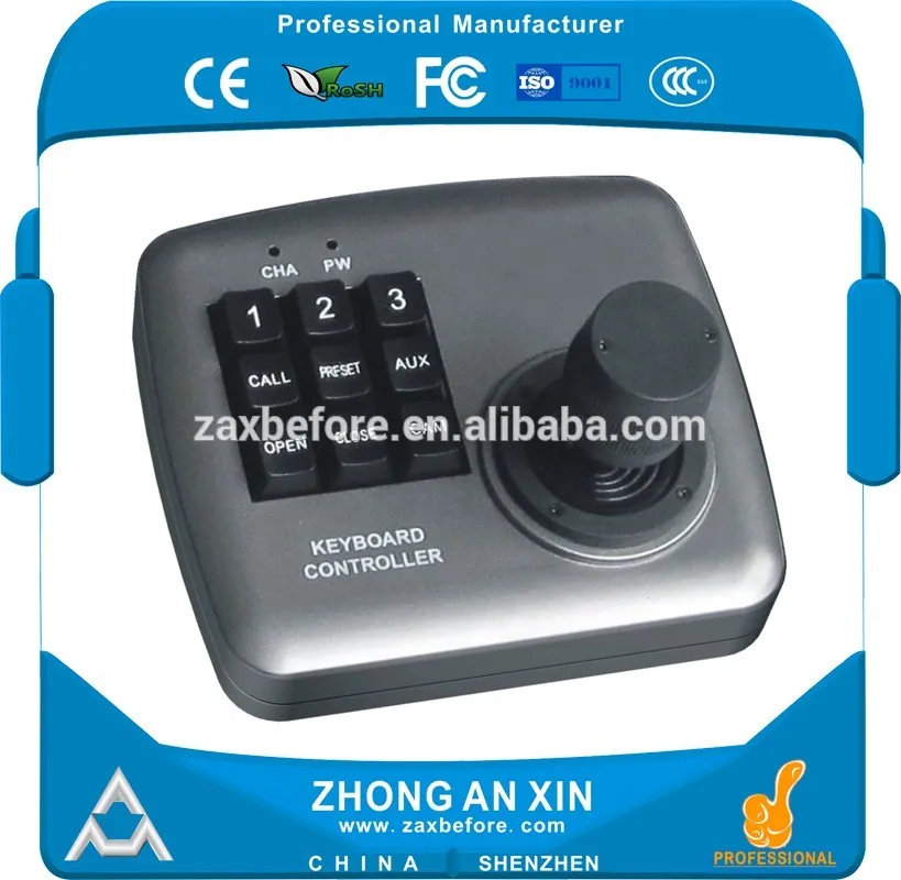 

Vehicle PTZ control keyboard Mini PTZ manual device security network keyboard