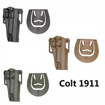 

Hunting Airsoft Accessories Tactical Belt Pistol CQC Colt 1911 Military Combat Paintball Shoot Holster Military Hunting Holster