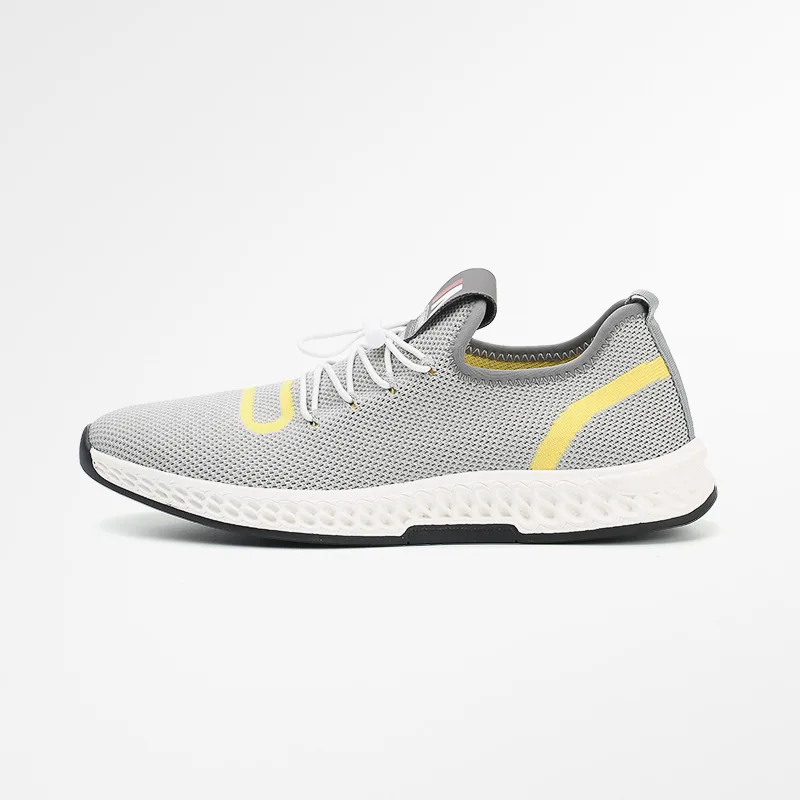 JINBEILEE Men's Flying Woven Running Shoes Spring New Trend Breathable Casual Shoes Comfortable Non-slip Shoes Men JINBEILEE Men's Flying Woven Running Shoes Spring New Trend Breathable Casual Shoes Comfortable Non-slip Shoes Men
