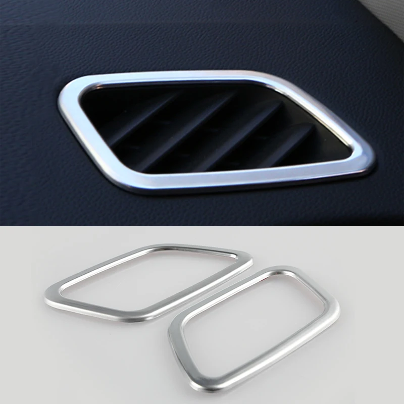 

For Hyundai Creta ix25 2015-2018 air conditioner Vent outlet Cover Styling ABS Chrome Decoration interior mouldings Accessories