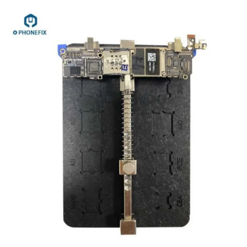 

PHONEFIX High Quality Stainless Steel Phone PCB Holder Work Station Platform Fixed Support Clamp For iPhone Motherboard Repair