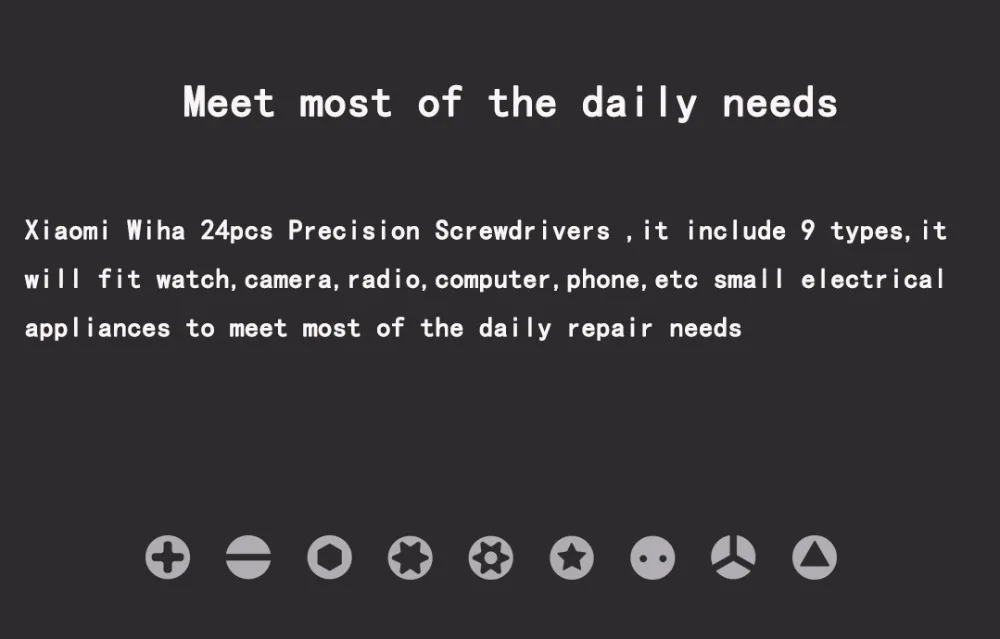 xiaomi Mijia Wiha ежедневно Применение отвертка комплект 24 точность магнитные биты коробка al отвертка xiaomi smart home Набор