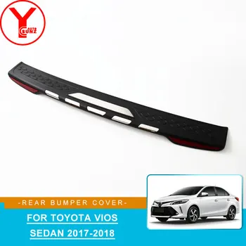 

ABS rear bumper cover For toyota vios sedan 2017 2018 car styling bumper parts auto accessories For toyota vios 2017 2018 YCSUNZ