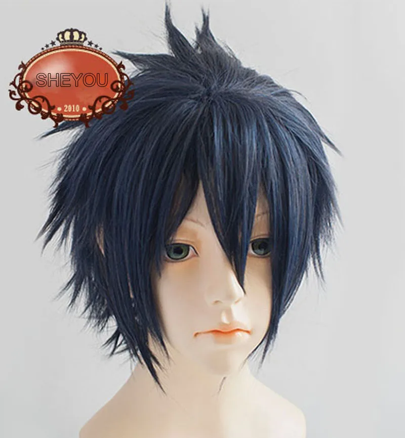Anime final fantasy Versus 15 Noctis Lucis caelum court cosplay perruque Free Cap Anime final fantasy Versus 15 Noctis Lucis caelum court cosplay perruque Free Cap