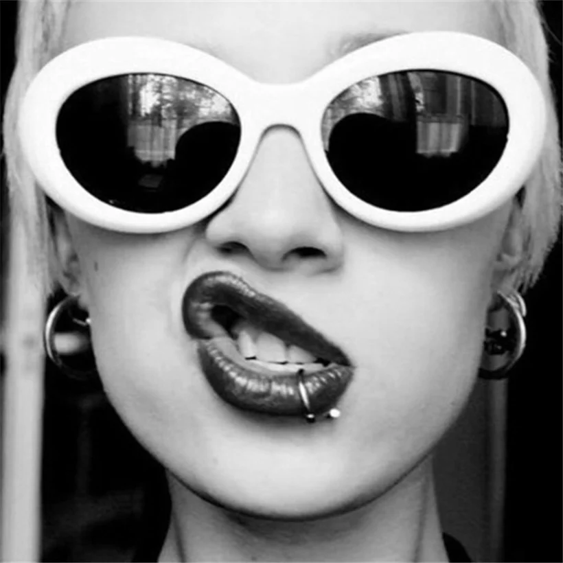 

Clout Goggles NIRVANA Kurt Cobain Round Sunglasses For Women Men Brand Designer Glasses Retro Sun Glasses UV400 Eyewear