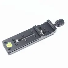 Многоцелевой 140 мм Железнодорожный Узловая слайд пластины Quick Release Зажим для панорамной Arca РРП Benro Совместимость