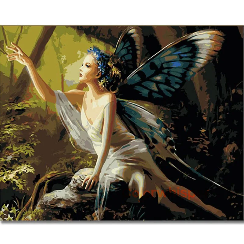 

Diamond Painting Full Square Drill Butterfly Beauty Fantasy Daimond Painting Rhinestone Embroidery Cross Stitch Crystal Mosaic