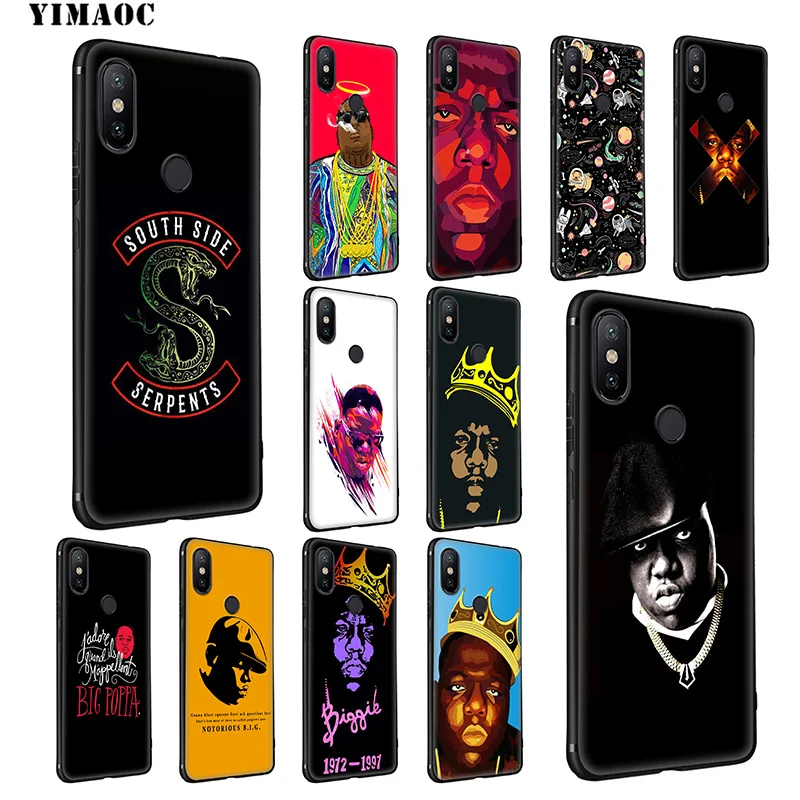 YIMAOC Swag The Notorious B.I.G Soft Silicone Case for Xiaomi Redmi 7A Note 7 6 6A 5 4 4X 4A 5A S2 Plus K20 Pro Lite |