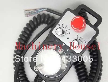 

Universal CNC Router Hand Wheel 4 Axis MPG Pendant Handwheel & Emergency Stop for Siemens FAGOR GSK