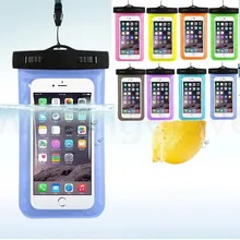 Универсальный для iphone 7 6 6s plus samsung S7 Водонепроницаемый Чехол упаковка для мобильного телефона Водонепроницаемый сухой мешок для смарт телефона под наклоном для 5,8 дюймов
