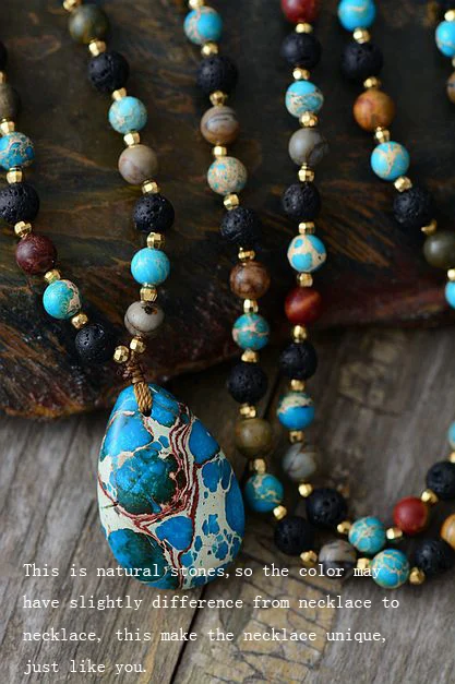 Женское Ожерелье, разные формы, лабрадорит, оникс, кулон из амазонита, ожерелье для женщин, Лариат, бусы, завязанные, богемное ожерелье, Прямая поставка
