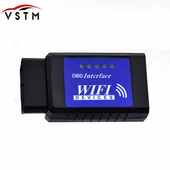 

2018 Hot Universal OBD2 WIFI ELM327 V 1.5 Scanner for iPhone IOS Auto OBDII Scan Tool OBD 2 ODB II ELM 327 V1.5 WI-FI ODB2