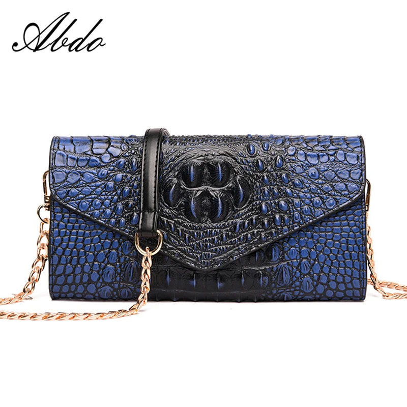 

Fashion crocodile women handbags high quality leather bags women shoulder bag tote handbags ladies shoulder bag card package
