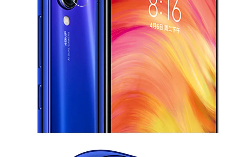 2 в 1 Защитное стекло для Xiaomi Redmi Note 7 5 закаленное Стекло на Redmi 5 Plus K20 6A 6 5A 4X S2 Камера защитная пленка